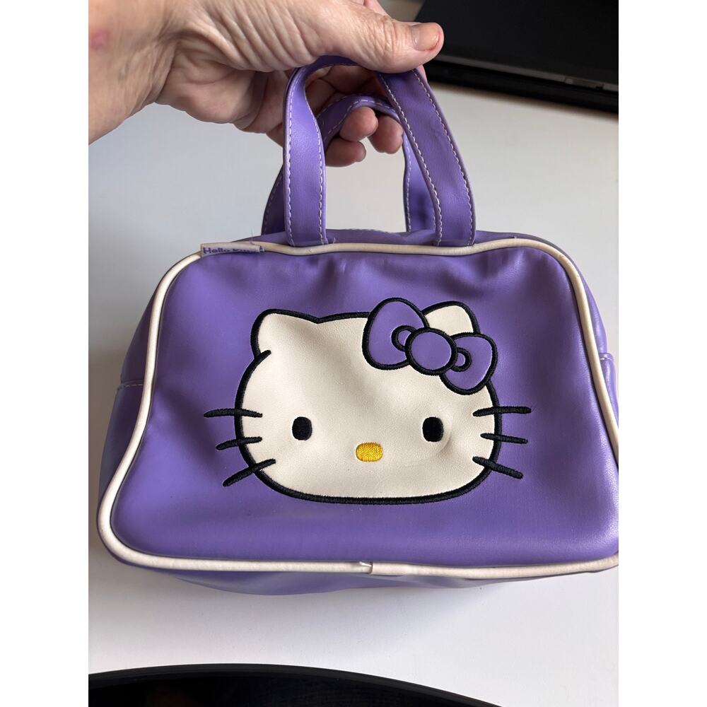 Vintage 2004 Sanrio Hello Kitty purple purse/bag girlhoodcore